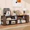 Costway 59'' Wood TV Stand Console Storage Entertainment Media Center w/ Adjustable Shelf
